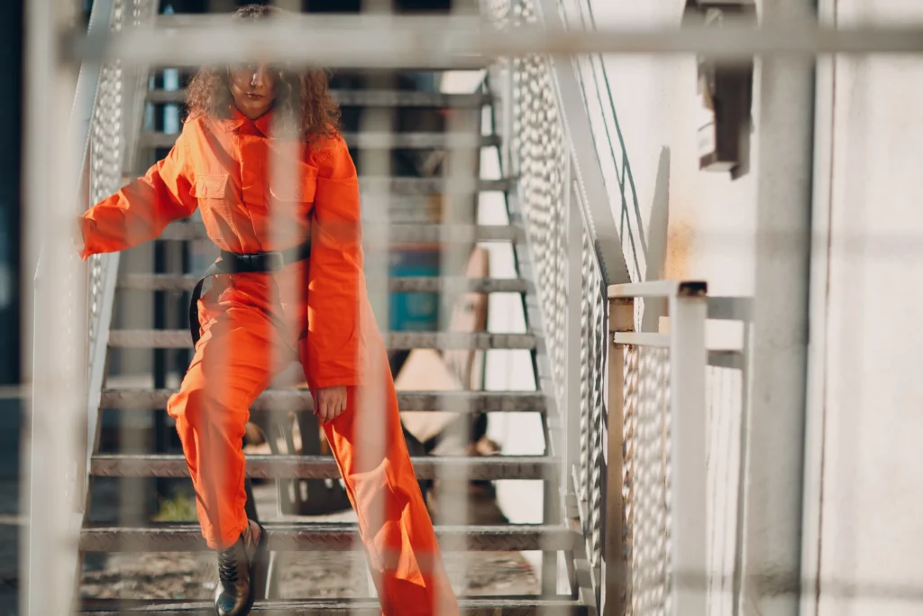 Child in a juvenile institution.