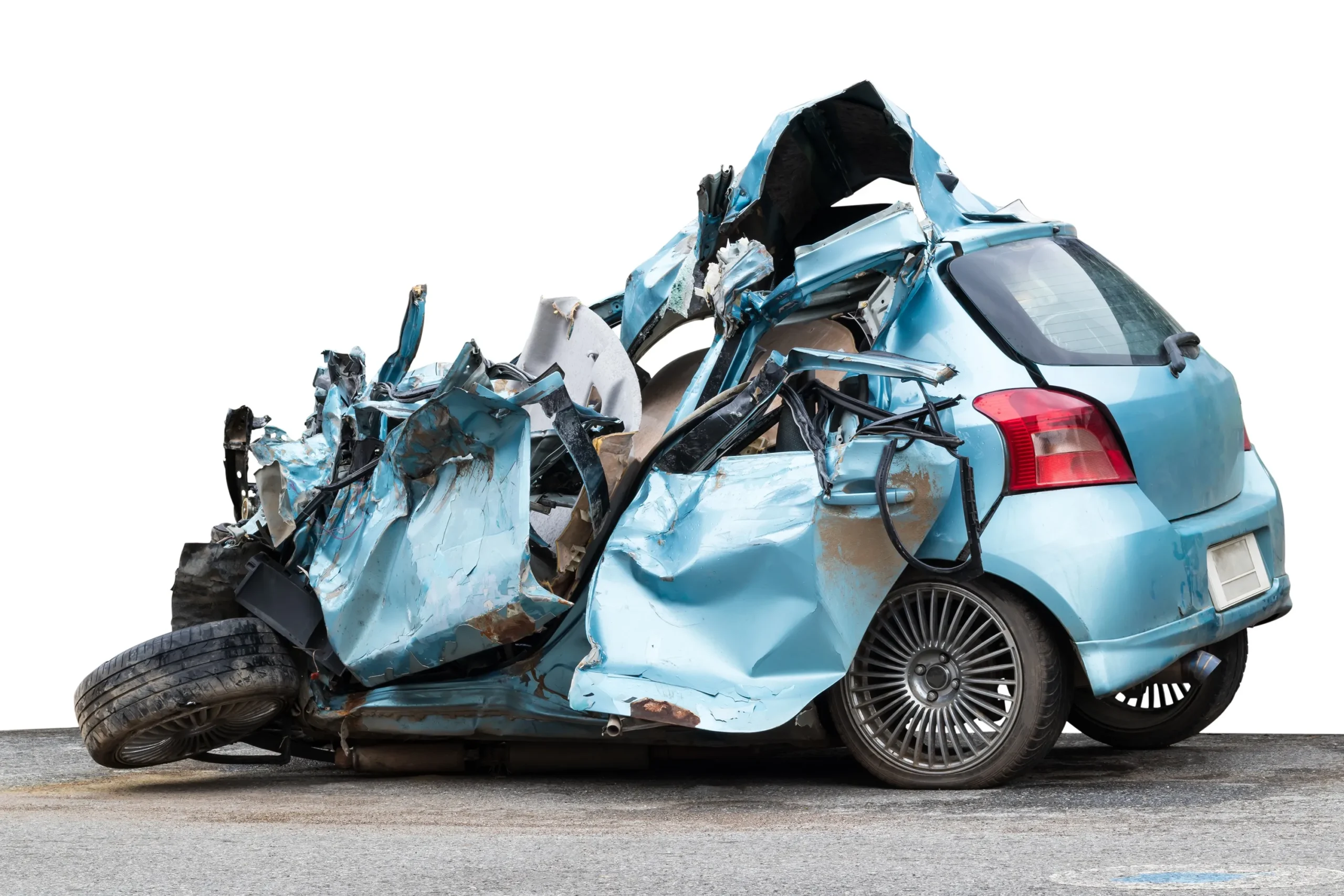 Serious car crashes can result in fractured femurs